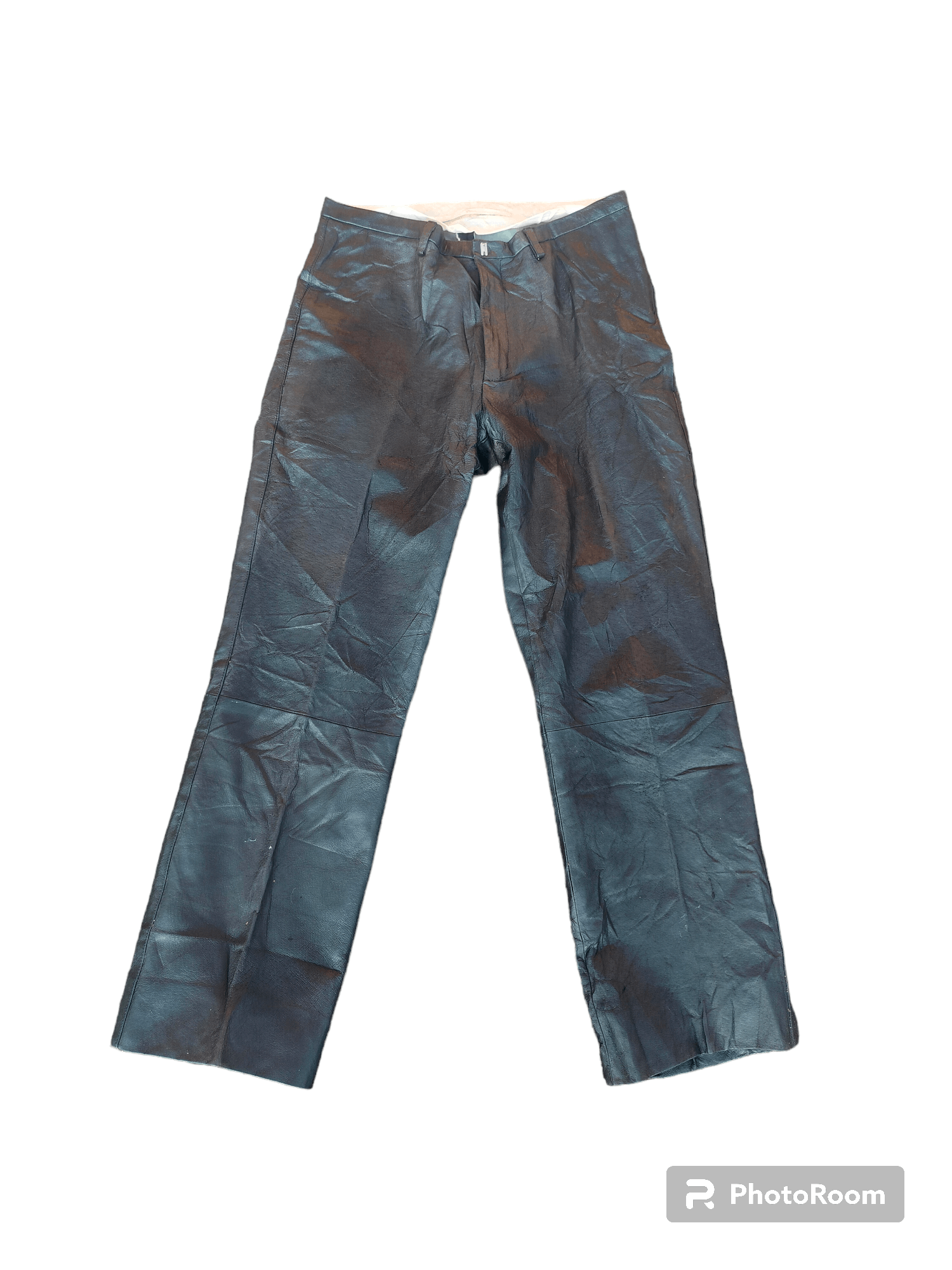 image of S/s 00 Carol Christian Poell Leather Pant in Black, Men's (Size 29)