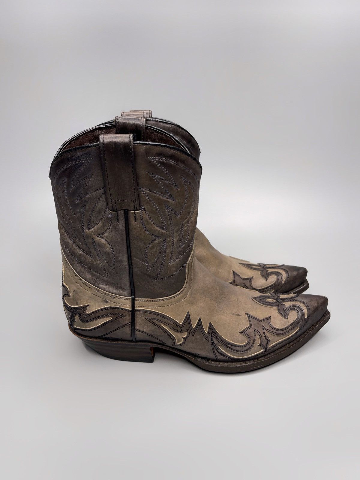 Cowboy Equipment × Sendra × Vintage RARE Sendra Western Cowboy Boots Size US 5.5 / EU 38 - 2 Thumbnail