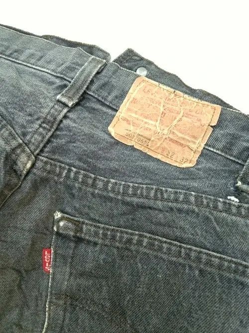 Levi's × Vintage 80s Vintage Levis 501 Made In USA Distressed Jeans 31x32 Size US 31 - 3 Thumbnail