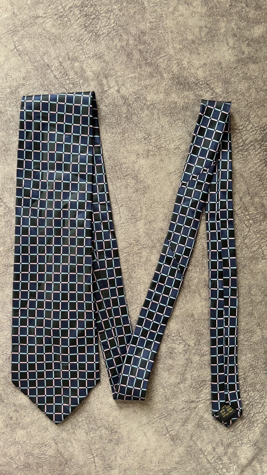 Vintage Ermenegildo Zegna tied Size 38 - 8 Thumbnail