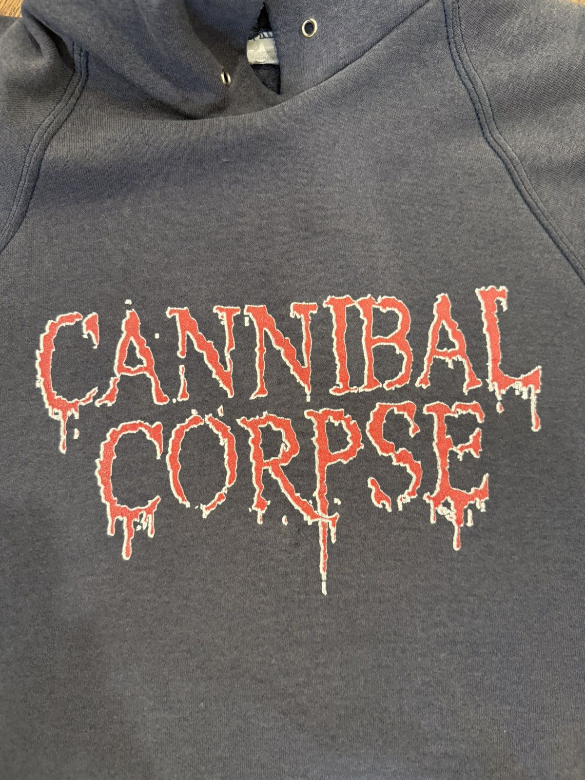 Band Tees 1996 Cannibal Corpse Vile Release Hoodie Size US XL / EU 56 / 4 - 5 Thumbnail