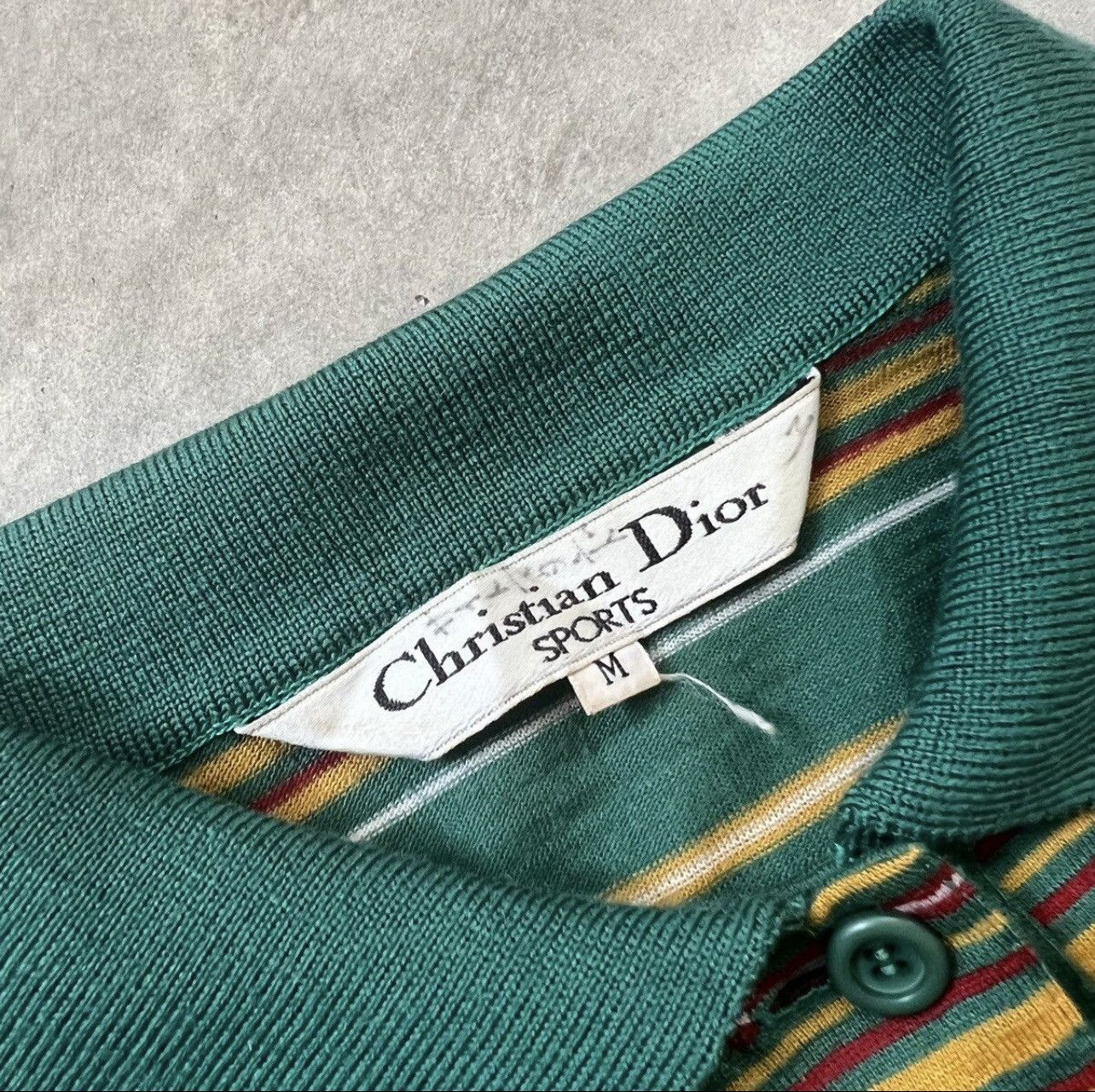 Vintage Christian Dior Sport Polos Longsleeve Shirt