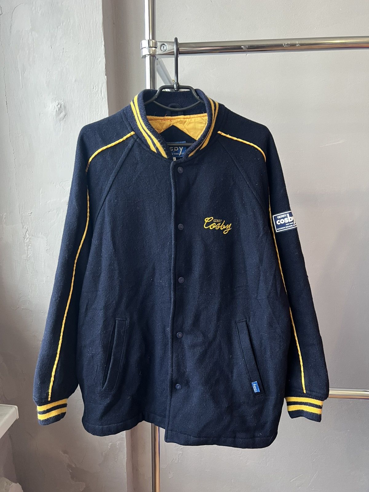 Vintage 90’S GERRY COSBY VINTAGE VARSITY USA JACKET STATE MADE JAPAN Size US L / EU 52-54 / 3 - 2 Thumbnail
