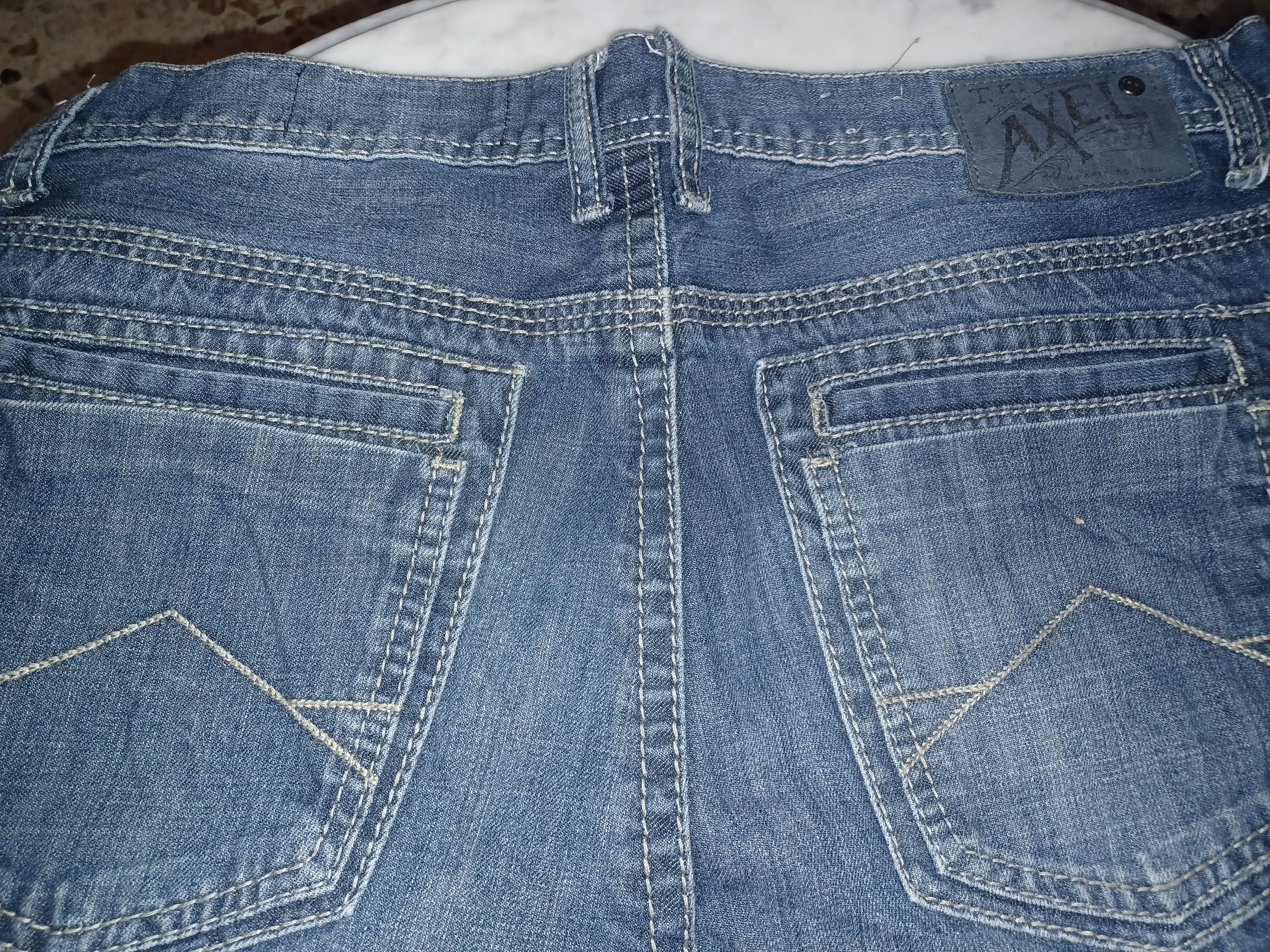 Other T. K. Axel Men's Y2K Blue Jeans 36 x 32 Size US 36 / EU 52 - 3 Thumbnail