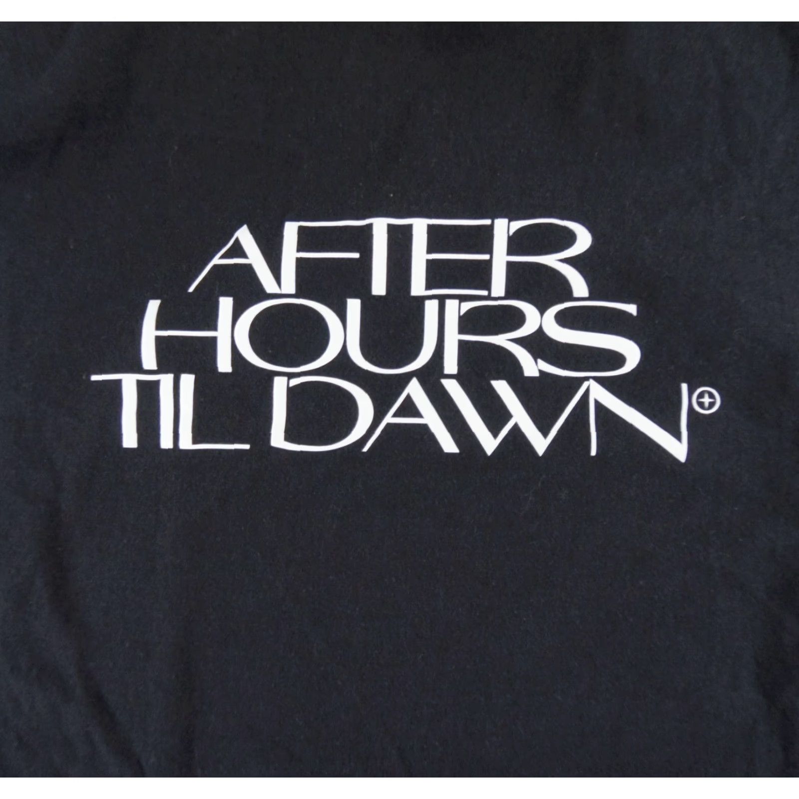 Vintage The Weeknd After Hours Til Dawn Tour Shirt Mens Large Black Graphic Cotton Short Sleeve R&B Hip Hop Size US L / EU 52-54 / 3 - 5 Thumbnail