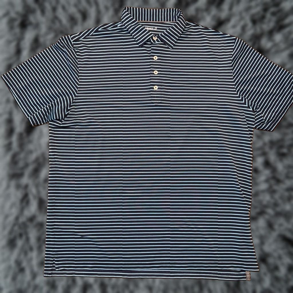 johnnie-O johnnie-O Allegheny Country Club Polo Shirt Mens XL Blue Embroidered Size US XL / EU 56 / 4 - 1 Thumbnail