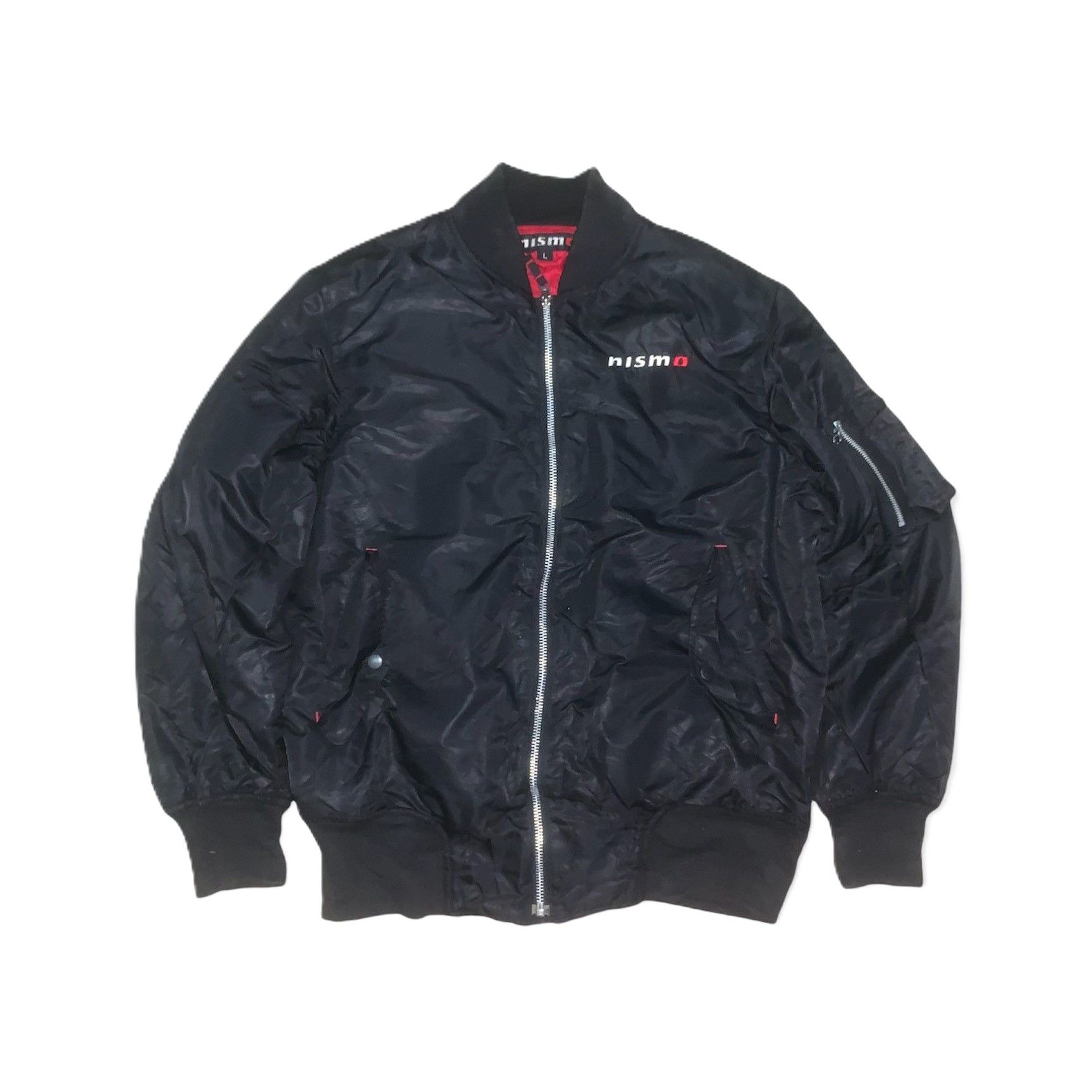 Vintage Vintage 90s NISMO Nissan Motorsports Technical Bomber Jacket Size US L / EU 52-54 / 3 - 2 Thumbnail