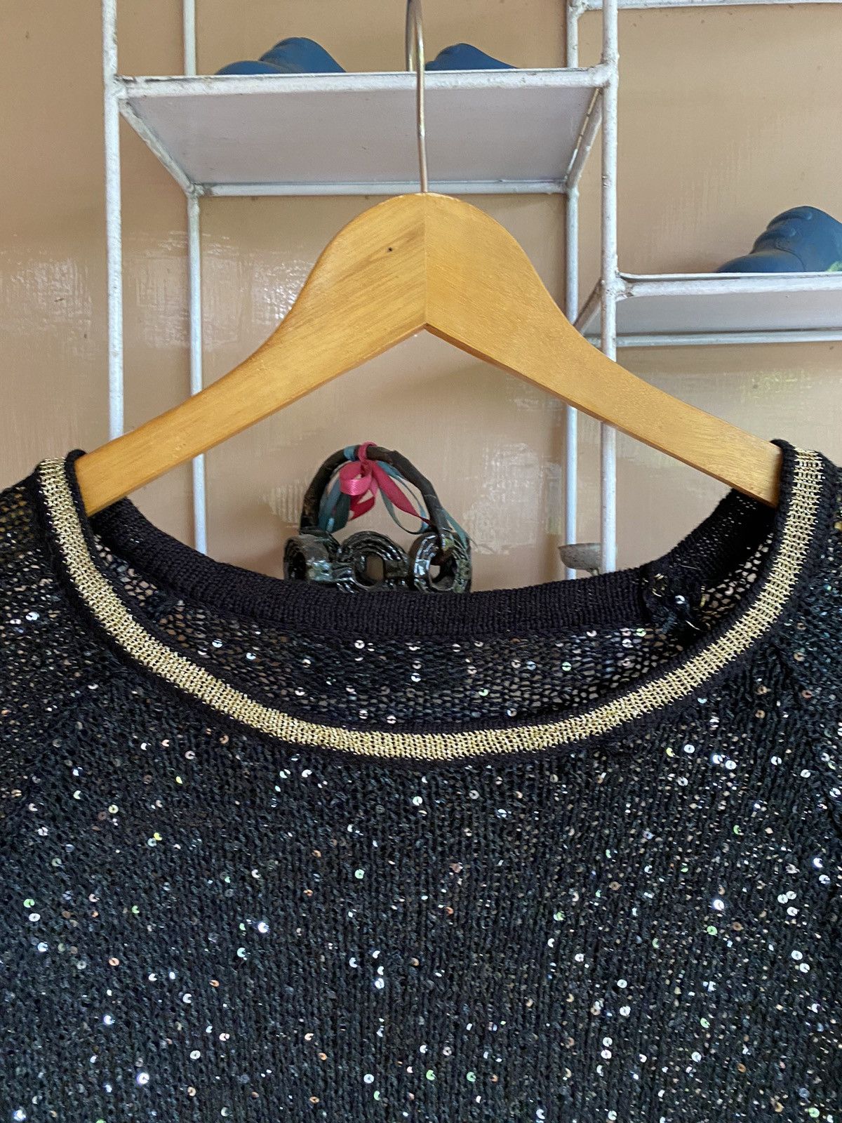 Issey Miyake Japanese avantgarde knitted glitter isseymiyake Size US M / EU 48-50 / 2 - 7 Thumbnail