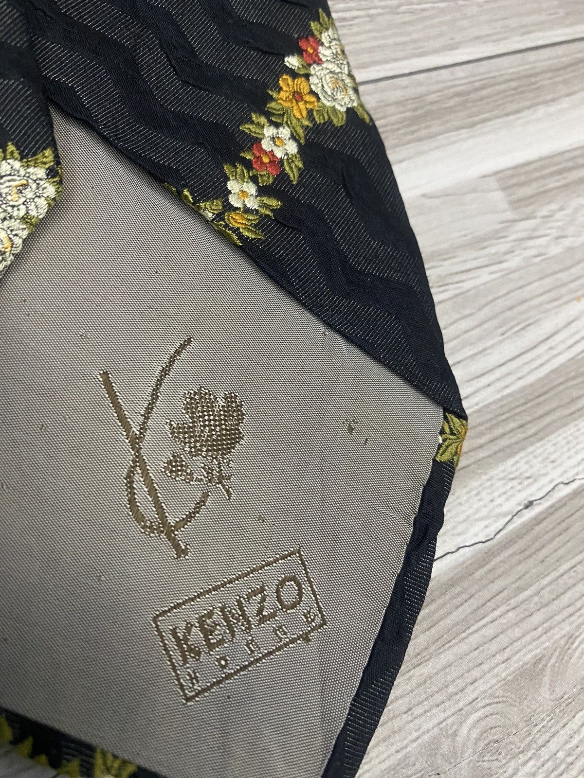 Kenzo Made in Italy Kenzo Homme Silk Ties Size ONE SIZE - 4 Thumbnail
