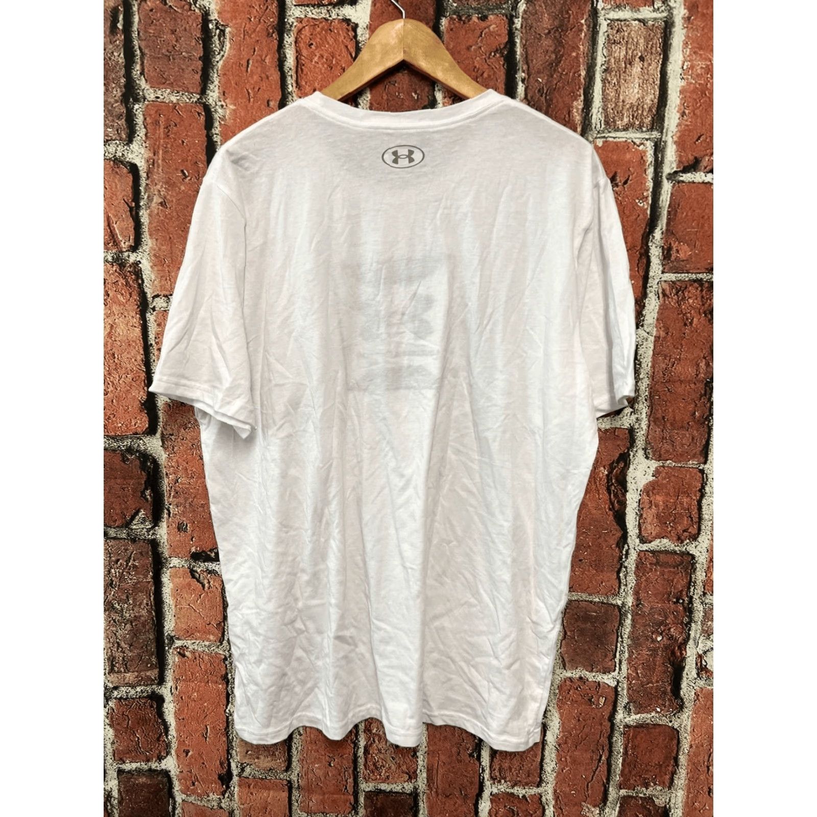 Under Armour Under Armour Tech 2.0 Shirt - 2XL White Short Sleeve Crew Neck Tee 1326413 Sports Lightweight breathable Anti Odor Mens Size US XXL / EU 58 / 5 - 3 Thumbnail