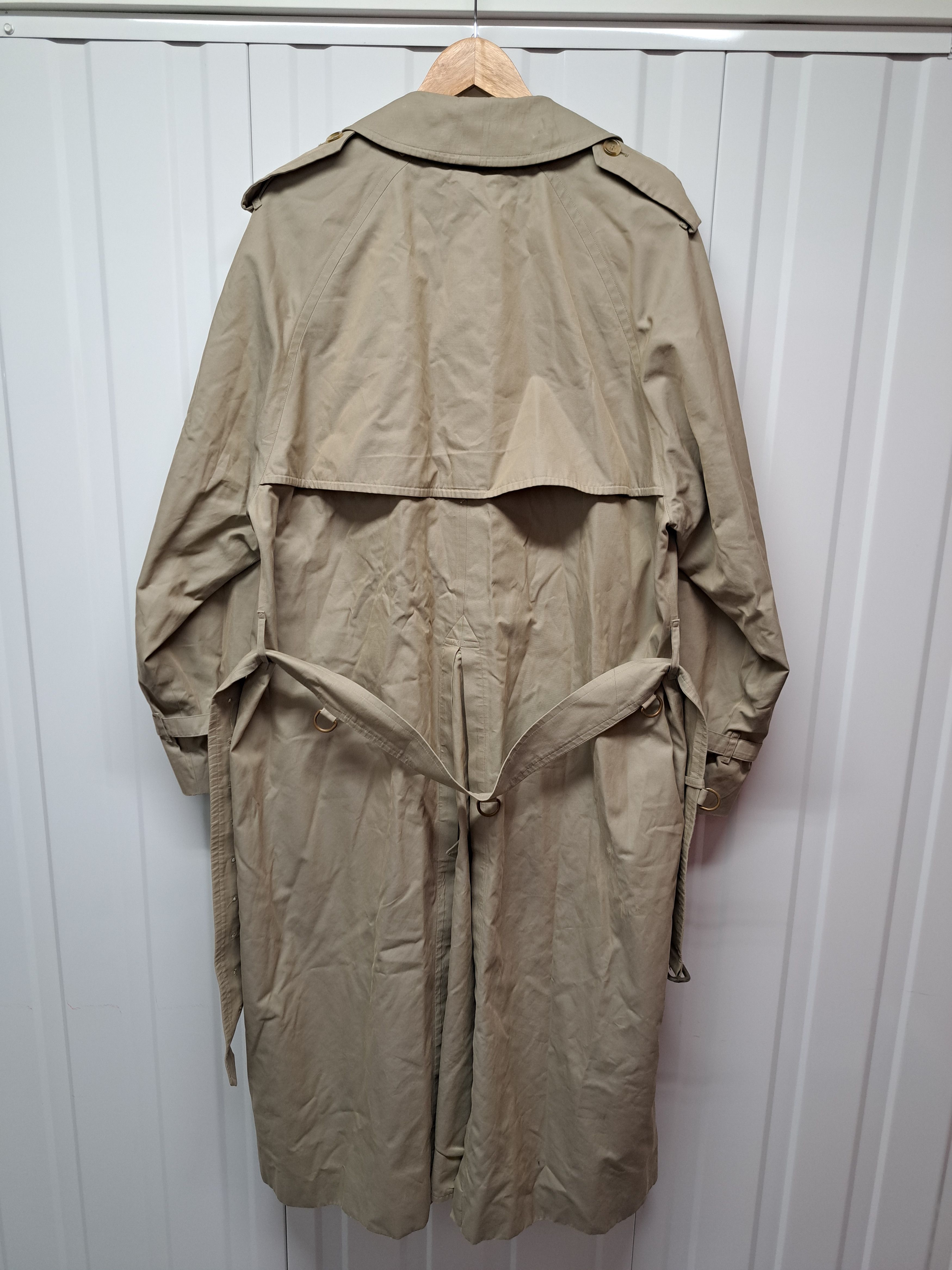 Burberry Vintage 90s Burberrys Double Breasted Trench Coat Nova Check Size US XL / EU 56 / 4 - 7 Thumbnail