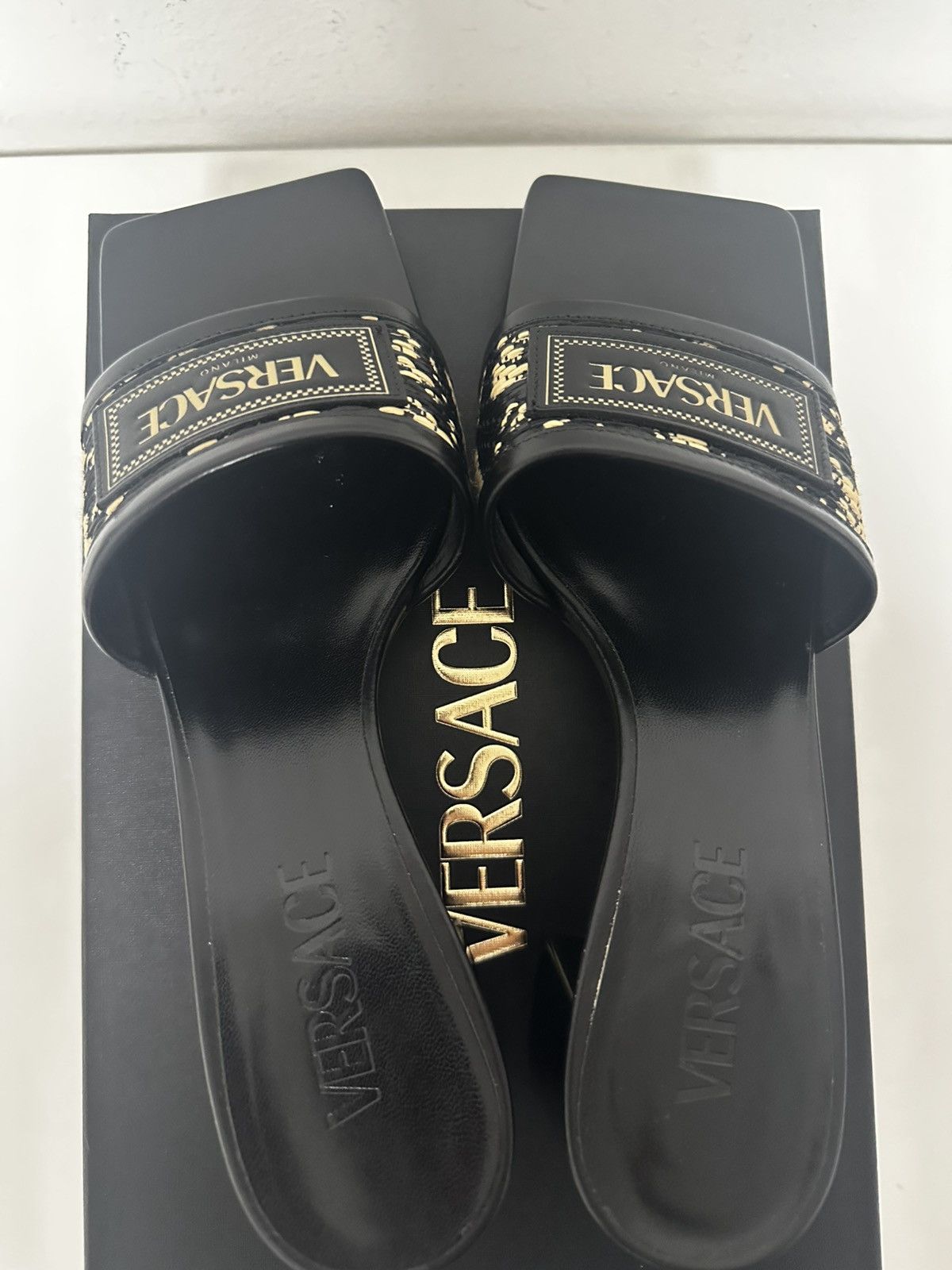 Versace Versace Theia Barocco Mules Size US 9 / IT 39 - 7 Thumbnail