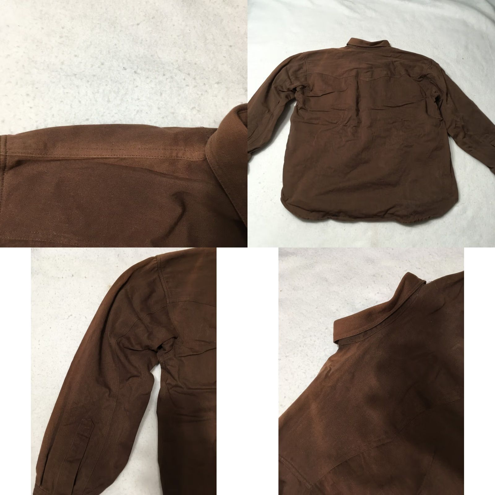 Anchor Blue VINTAGE Anchor Blue Shirt Mens M Red Workwear Button Down brown Size US M / EU 48-50 / 2 - 8 Thumbnail