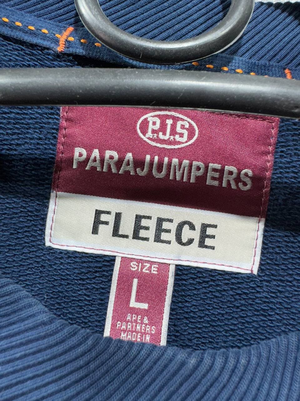 Parajumpers Parajumpers Mens Jumper Sweatshirt Navy Blue Logo Print Size US L / EU 52-54 / 3 - 10 Thumbnail