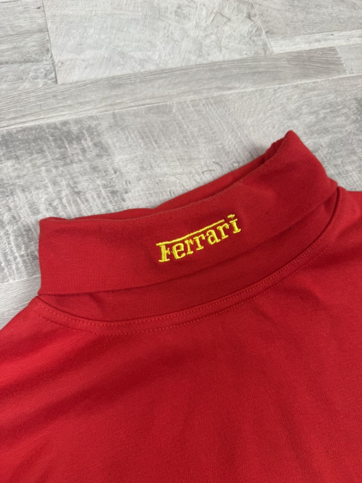 Ferrari Vintage 1996 Ferrari Red Long Sleeve XXL Size Size US XXL / EU 58 / 5 - 7 Thumbnail