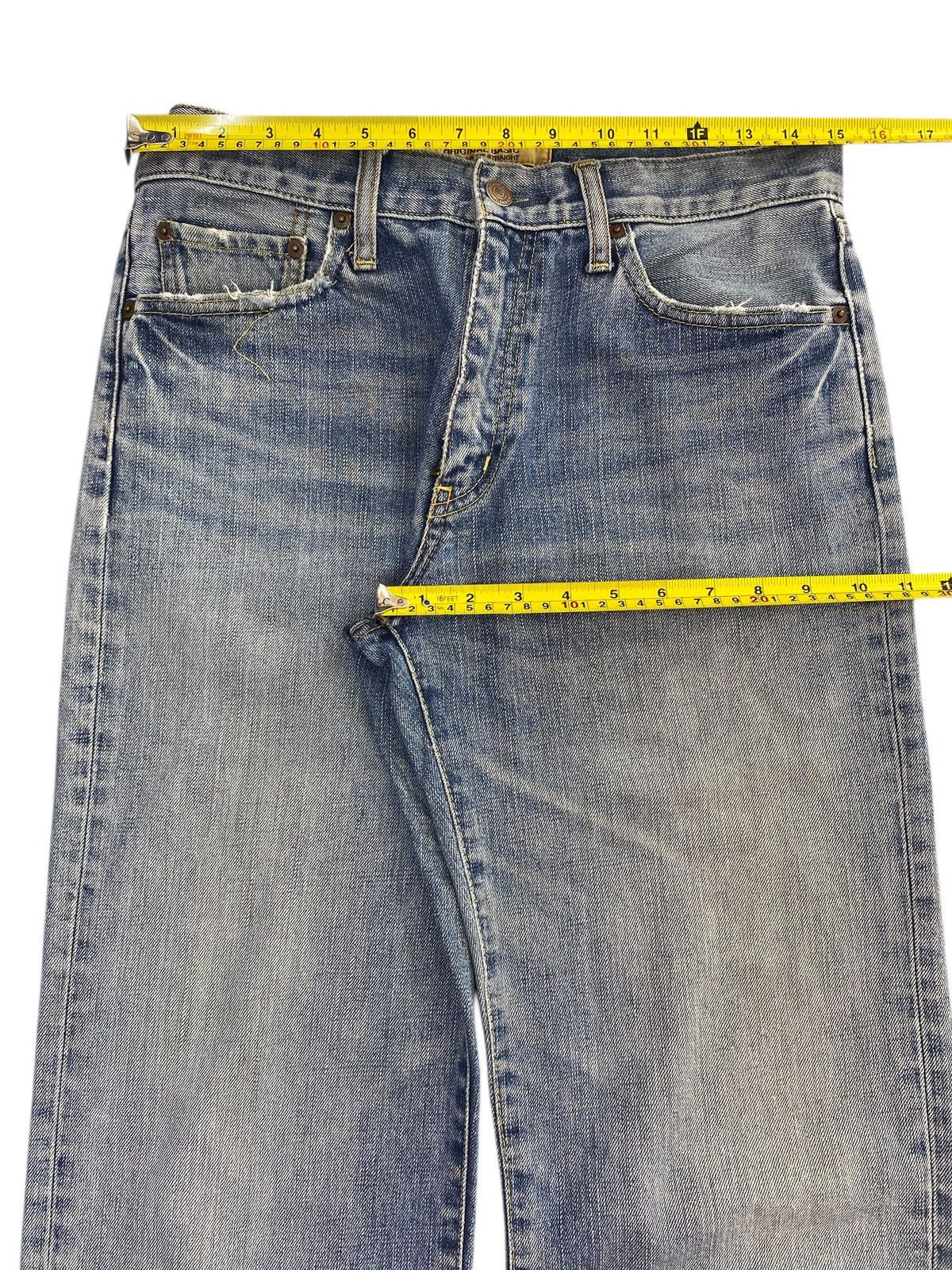Uniqlo Uniqlo Brand Blue Faded Wash Style Baggy Jeans Size US 30 / EU 46 - 5 Thumbnail