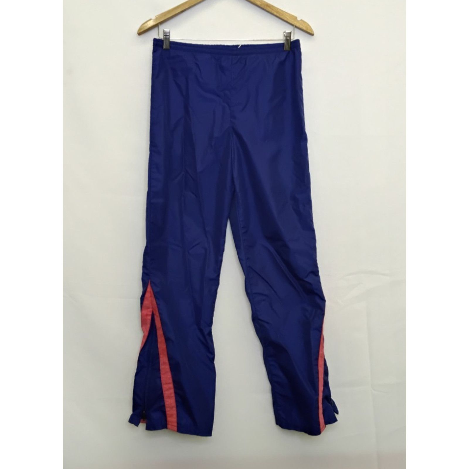 Nike Nike Orange Swoosh Track Pants Men's M Ankle Zip VTG 1970s Size US 30 / EU 46 - 2 Thumbnail