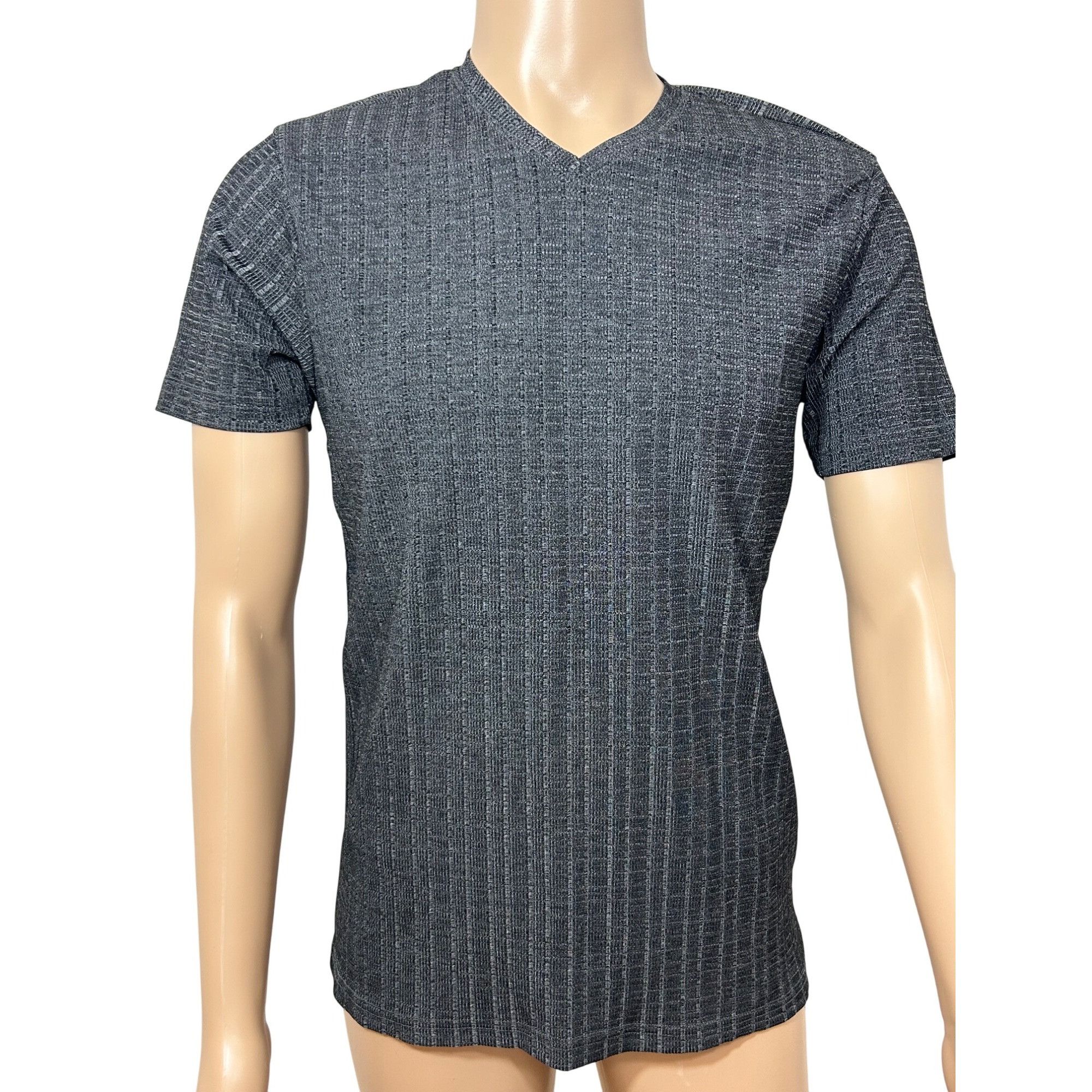 Other Charlie Lapson Conjure Men’s Top Dark Grey L Ribbed V-Neck S Size US L / EU 52-54 / 3 - 1 Thumbnail