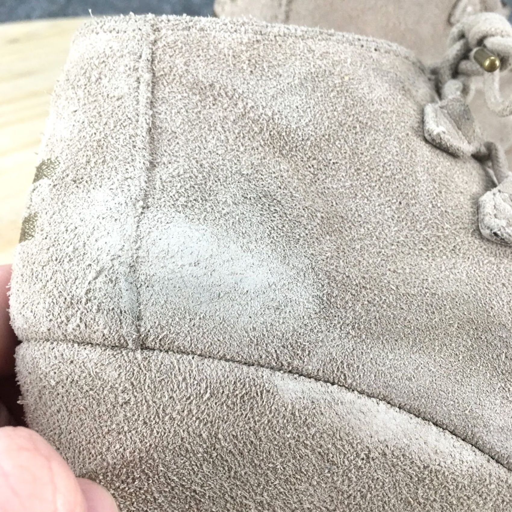 Toms TOMS Boots Womens 6 Kala Desert Brown Lace Up Wedge Heels Ankle Bootie Size M / US 6-8 / IT 42-44 - 5 Thumbnail