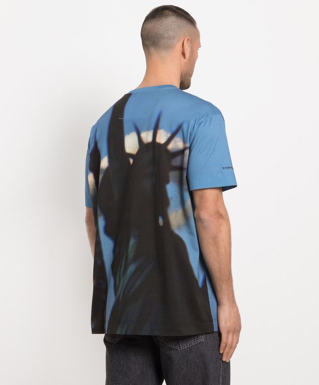 Givenchy o1loc1c0824 T-Shirt in Blue Size US S / EU 44-46 / 1 - 3 Thumbnail
