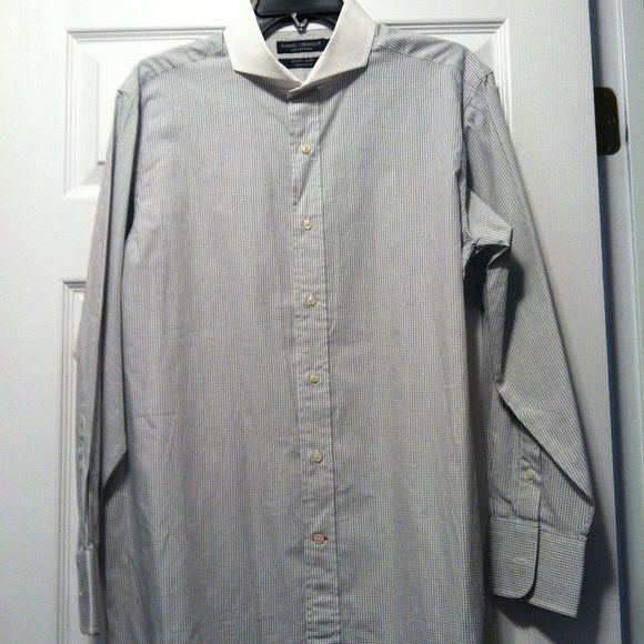 Daniel Cremieux DANIEL CREMIEUX MENS NEW 100%COTTON DRESS SHIRT SIZE: 16/33 Size US L / EU 52-54 / 3 - 3 Thumbnail