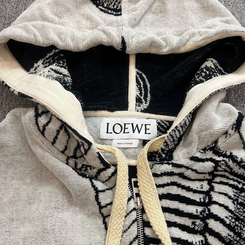Loewe LOEWE Flower hoodie Size L / US 10 / IT 46 - 2 Thumbnail