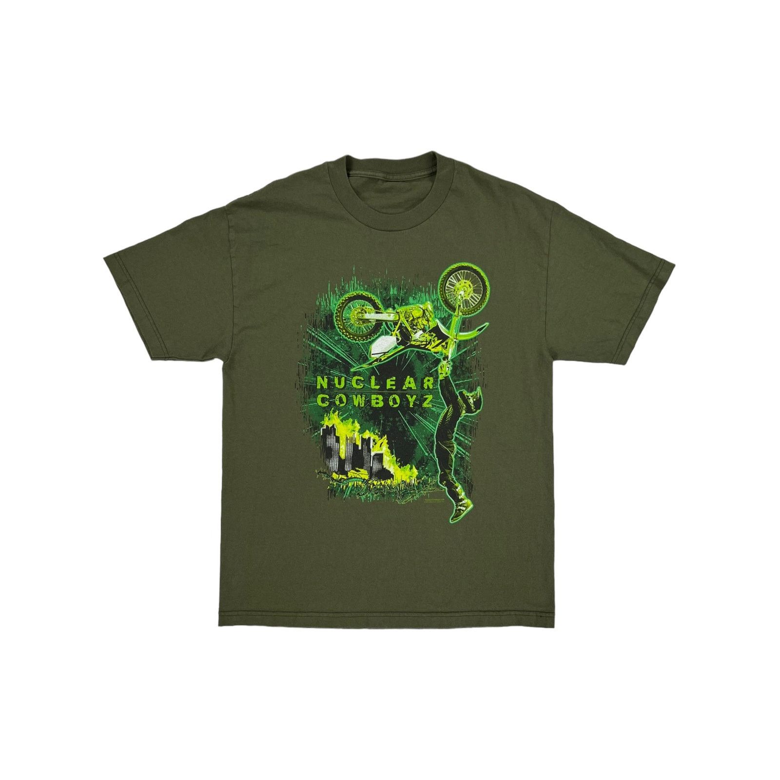 Other Y2K 2010 Nuclear Cowboyz bike motocross tee (L) Size US L / EU 52-54 / 3 - 1 Thumbnail