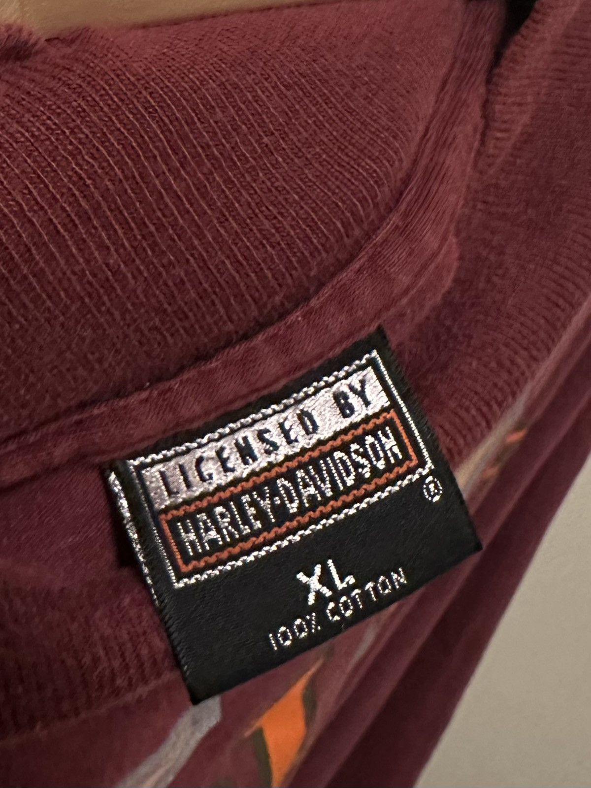 Harley Davidson Y2K Vintage Harley Davidson Mockneck Shirt Size US XL / EU 56 / 4 - 5 Thumbnail