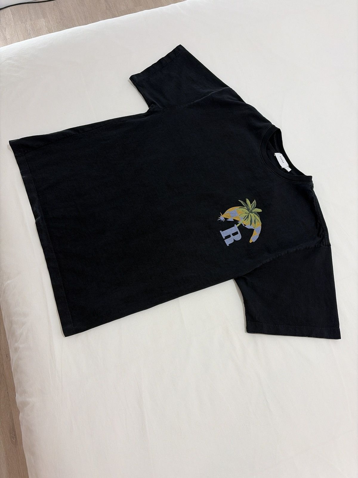 Rhude Rhude Miami Moonlight F1 Palm Logo Tee Size US M / EU 48-50 / 2 - 3 Thumbnail
