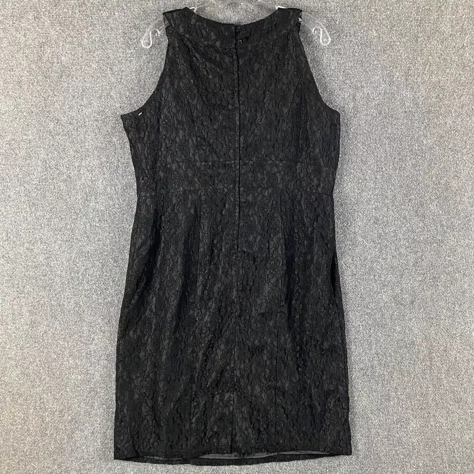 Other Lane Bryant Dress Women's 18 Floral Sheath Sleeveless Nylon Size XXL / US 16-18 / IT 52-54 - 6 Thumbnail