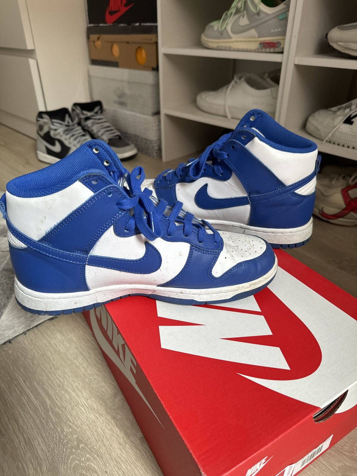 Nike Dunk Hi Kentucky Blue
