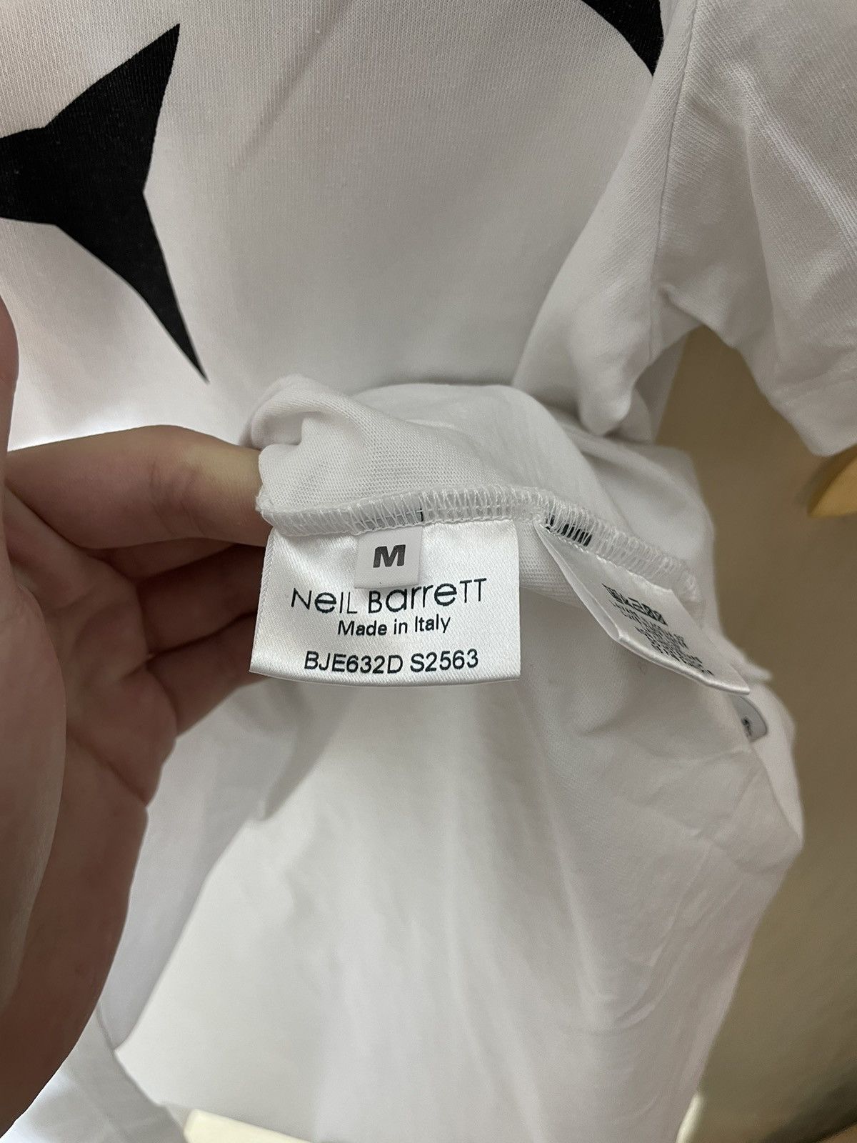 Japanese Brand × Neil Barrett Neil Barrett Japanese y2k T shirt Size US M / EU 48-50 / 2 - 7 Thumbnail