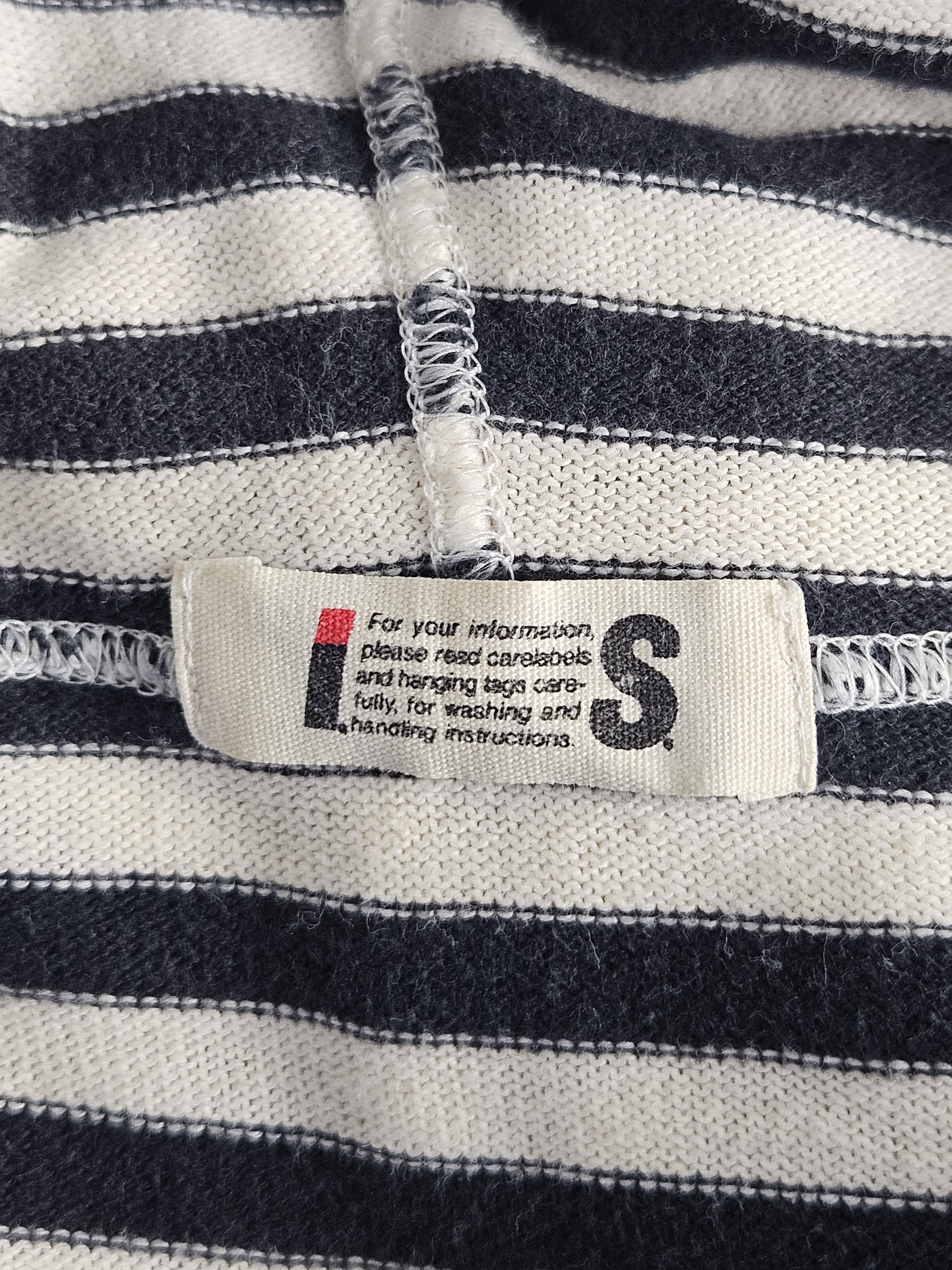 Issey Miyake Issey Miyake Tsumori Chisato IS Stripe Hoodie Sweater Size US XL / EU 56 / 4 - 4 Thumbnail