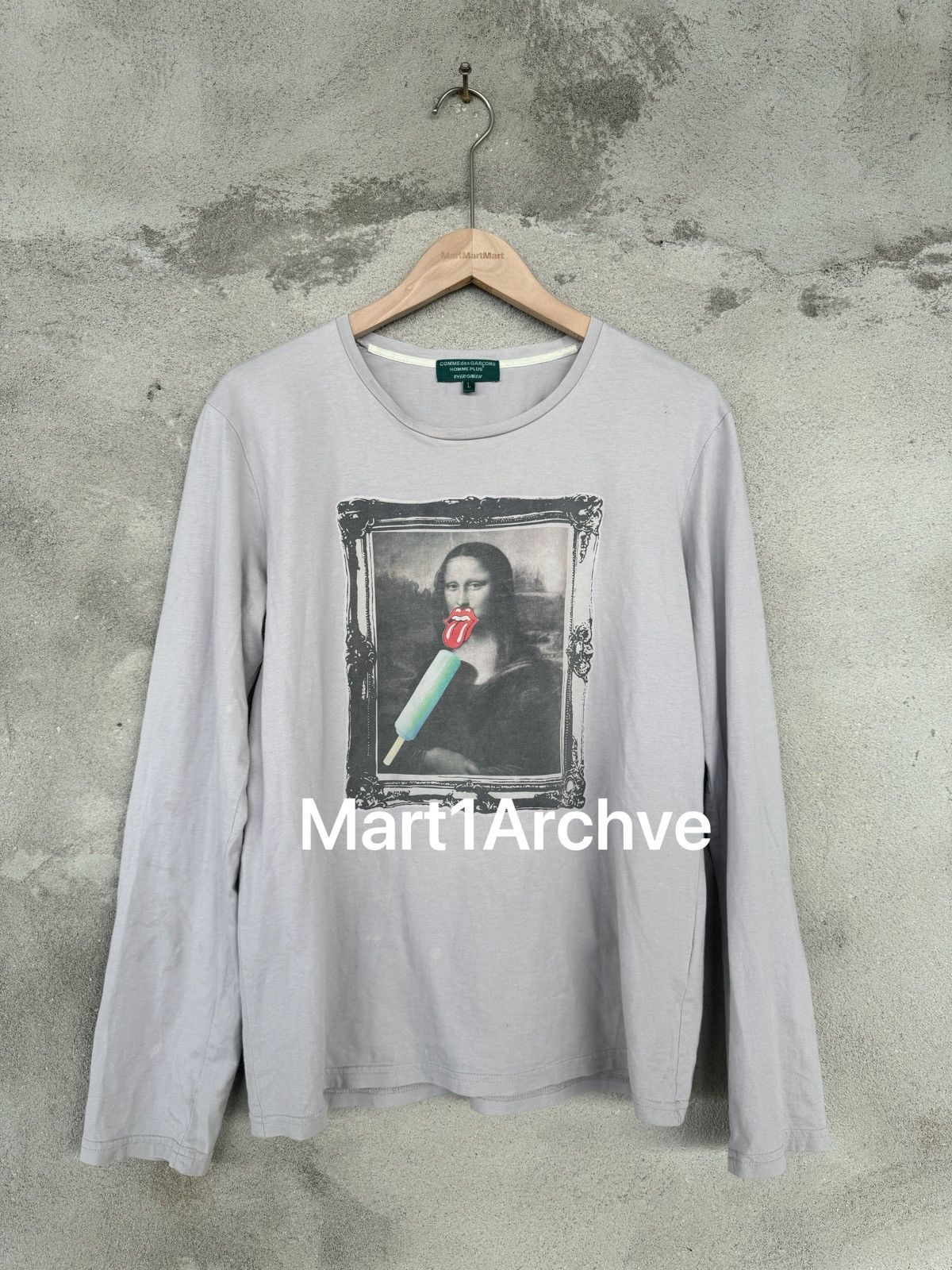 Comme des Garcons Comme Des Garçons Evergreen 07SS Mona Lisa x Rolling Stones Size US L / EU 52-54 / 3 - 1 Thumbnail