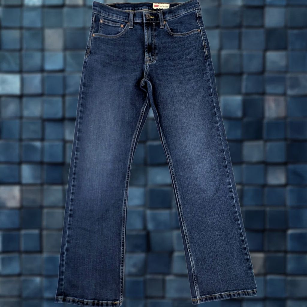 Wrangler Wrangler Relaxed Bootcut Blue Denim Jeans Men 30x32 Stretch Cotton Slim? No Size US 30 / EU 46 - 1 Thumbnail