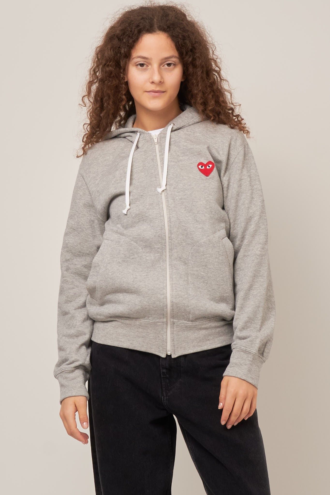 Comme des Garcons PLAY Comme Des Garcons Play Hoodie Zipper Crops AD2023/7 Size M / US 6-8 / IT 42-44 - 1 Thumbnail
