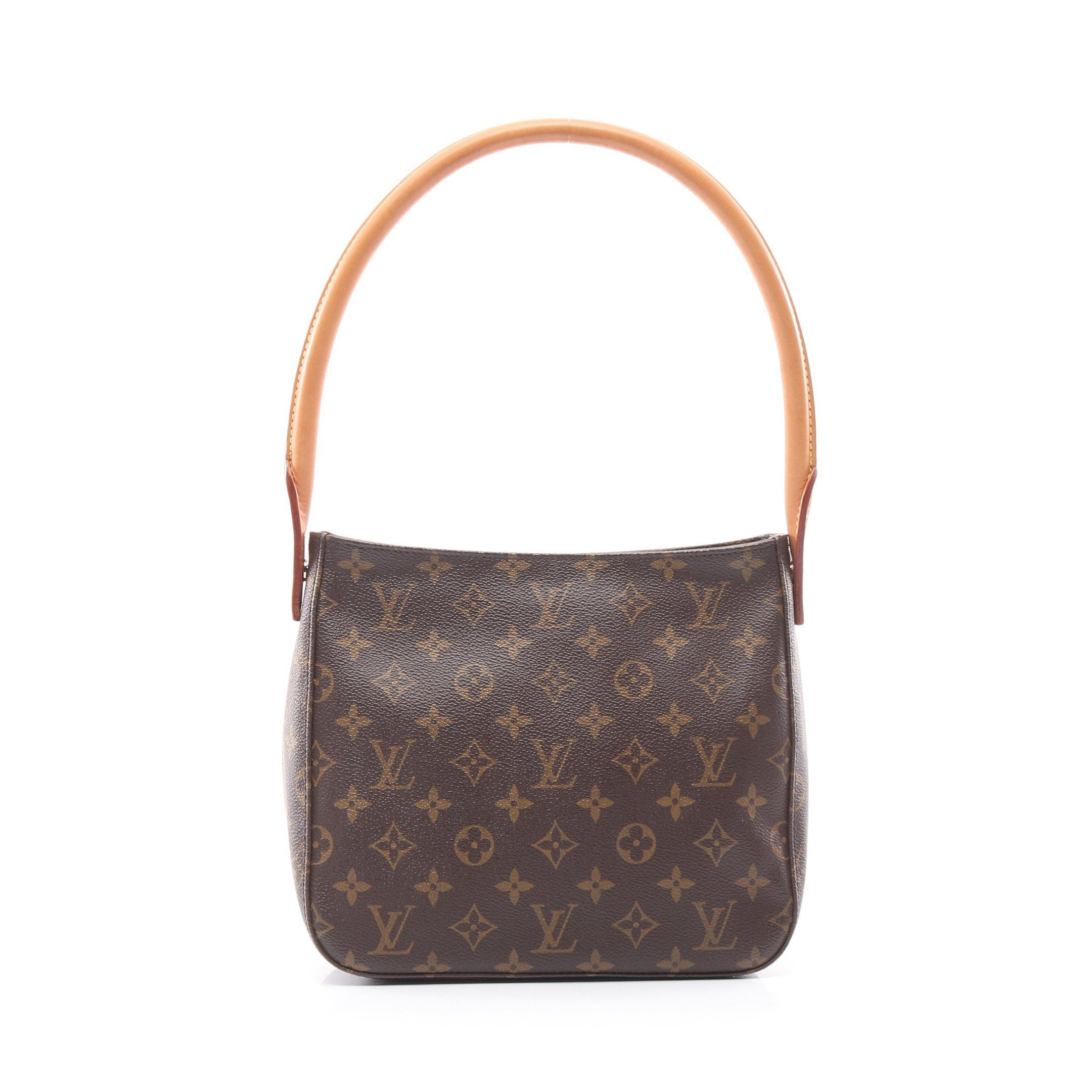 Louis Vuitton Louis Vuitton Looping Mm Monogram Shoulder Bag Leather Brown Size ONE SIZE - 1 Thumbnail