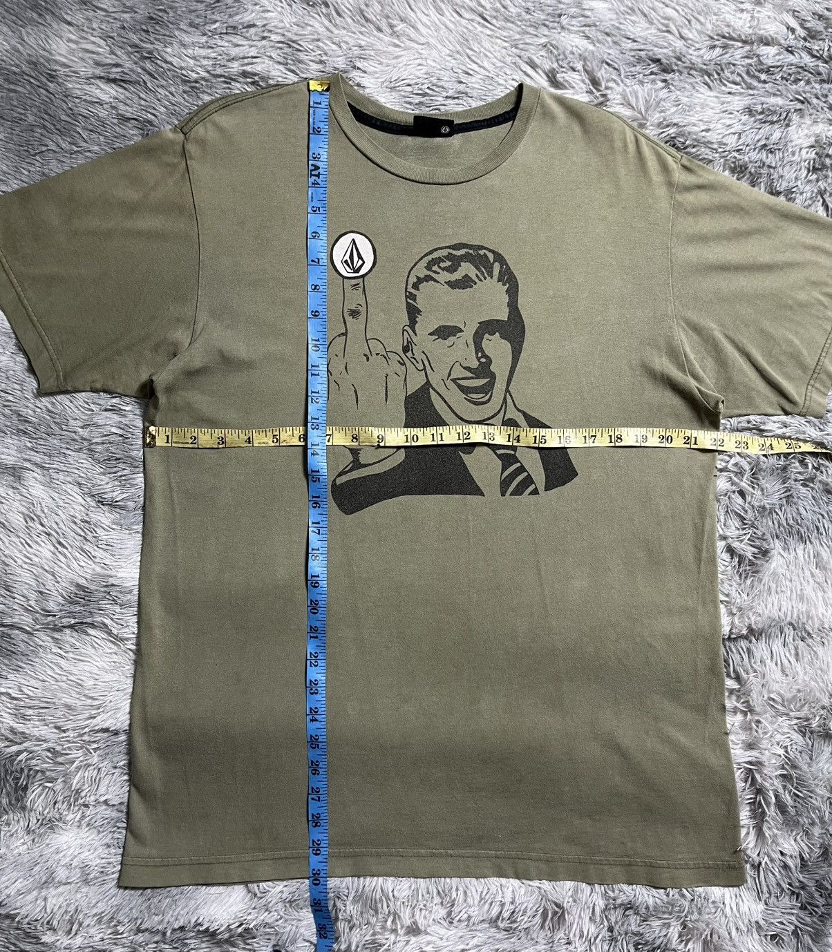 Volcom Vintage y2k Volcom fcuk off tee Size US L / EU 52-54 / 3 - 6 Thumbnail