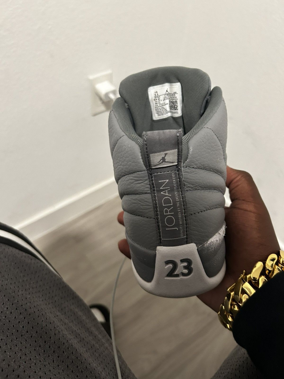 Jordan Brand jordan 12’s stealth Size US 9.5 / EU 42-43 - 8 Thumbnail