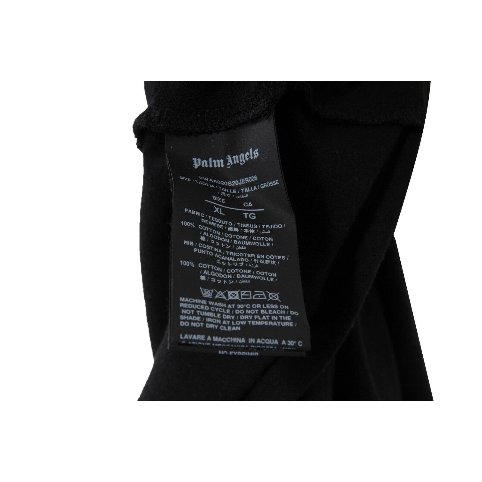 Palm Angels Rainbow Tree Oversized T Shirt Black Size US XL / EU 56 / 4 - 5 Thumbnail