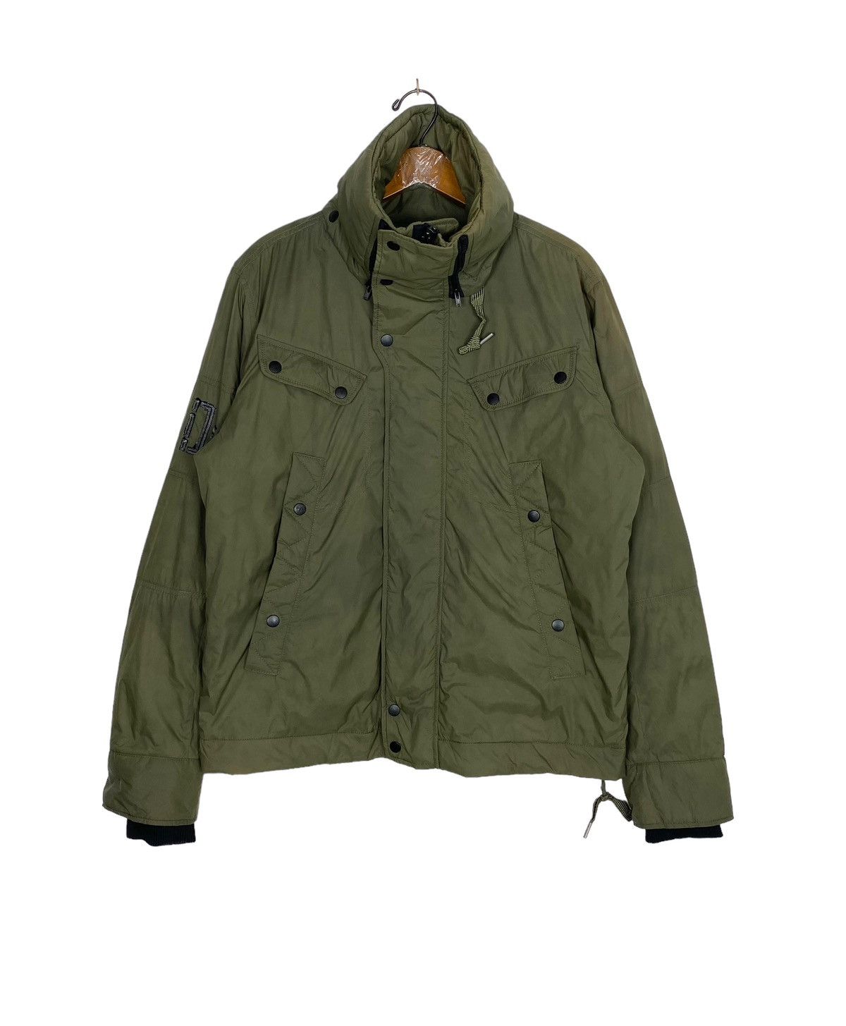 Diesel Rare‼️ Diesel Nylon Military Jacket Size US M / EU 48-50 / 2 - 1 Thumbnail