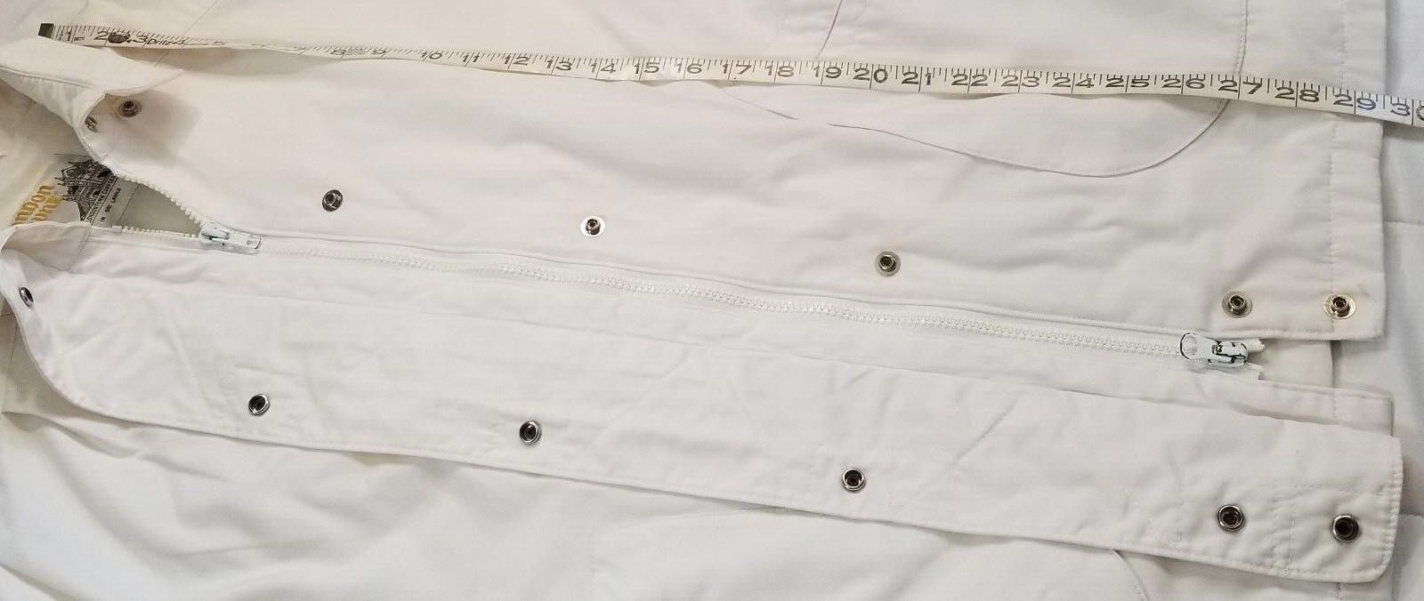 London Fog London Towne Medium White Bomber Jacket - Fast Shipping Size M / US 6-8 / IT 42-44 - 6 Thumbnail