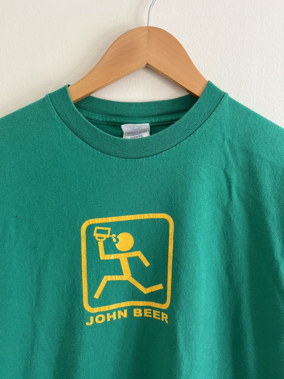 Vintage Vintage Y2K John Beer Adult Humor T-Shirt Size US M / EU 48-50 / 2 - 2 Thumbnail