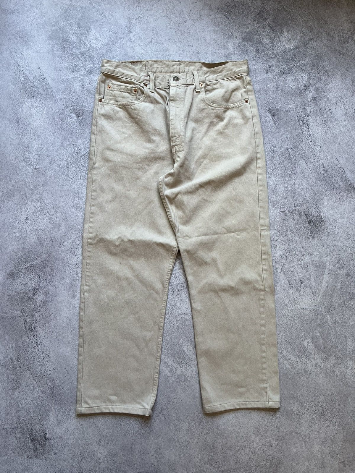 Vintage 90s Levis 615 Orange Tab Mens Loose Fit Denim Jeans