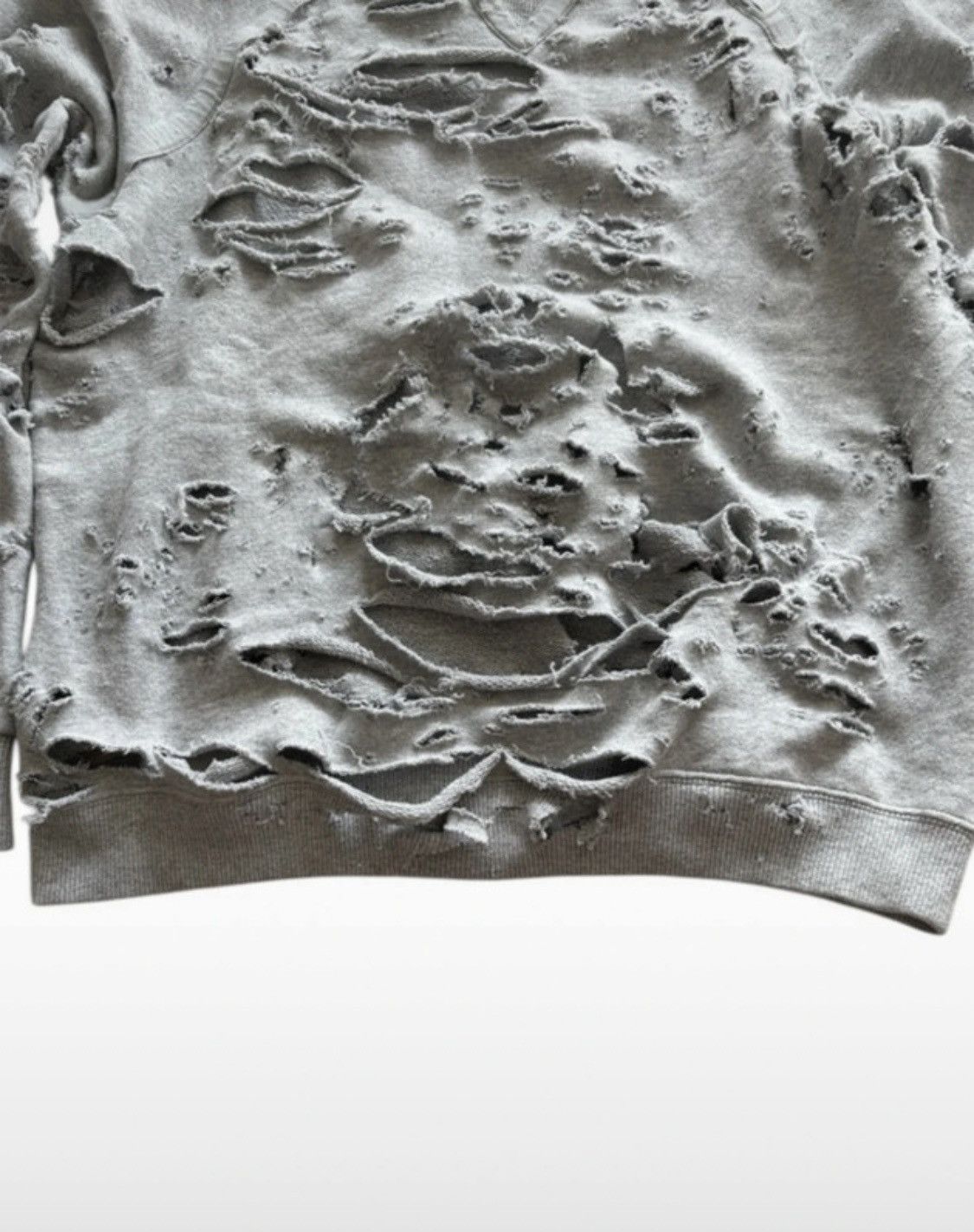 Saint Laurent Paris Saint Laurent SS13 Distressed Crewneck by Hedi Slimane Size US S / EU 44-46 / 1 - 5 Thumbnail