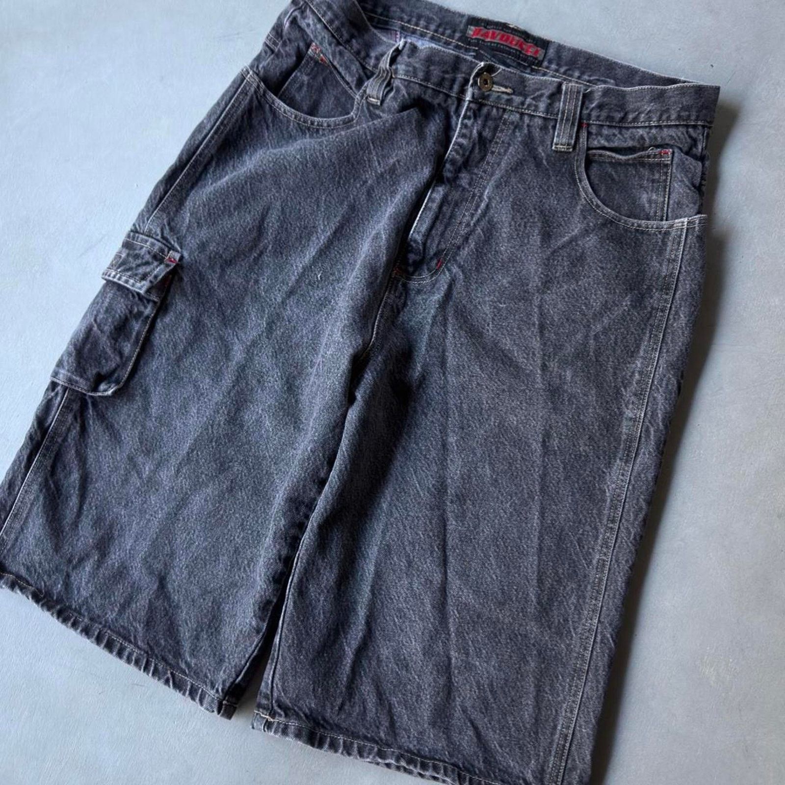 Vintage Vintage Y2K Southpole Style Faded Jorts Baggy Jean Shorts Size US 36 / EU 52 - 3 Thumbnail