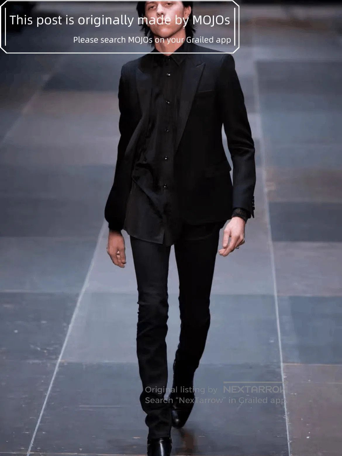 Saint Laurent Paris Sz 50 Saint Laurent Paris 13AW Runway Woven Trousers mojos. Size US 34 / EU 50 - 7 Thumbnail