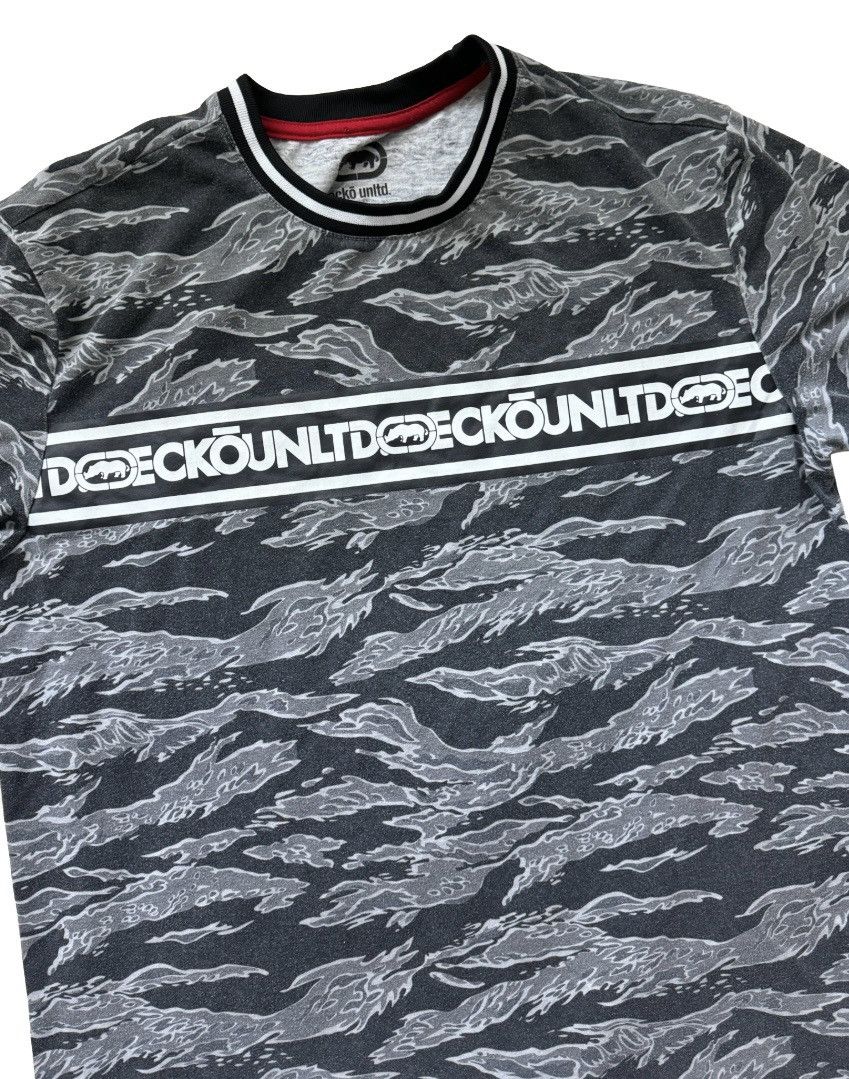 Ecko Unltd. XL ECKO UNLTD MENS Grey Camo T-Shirt Size US XL / EU 56 / 4 - 2 Thumbnail