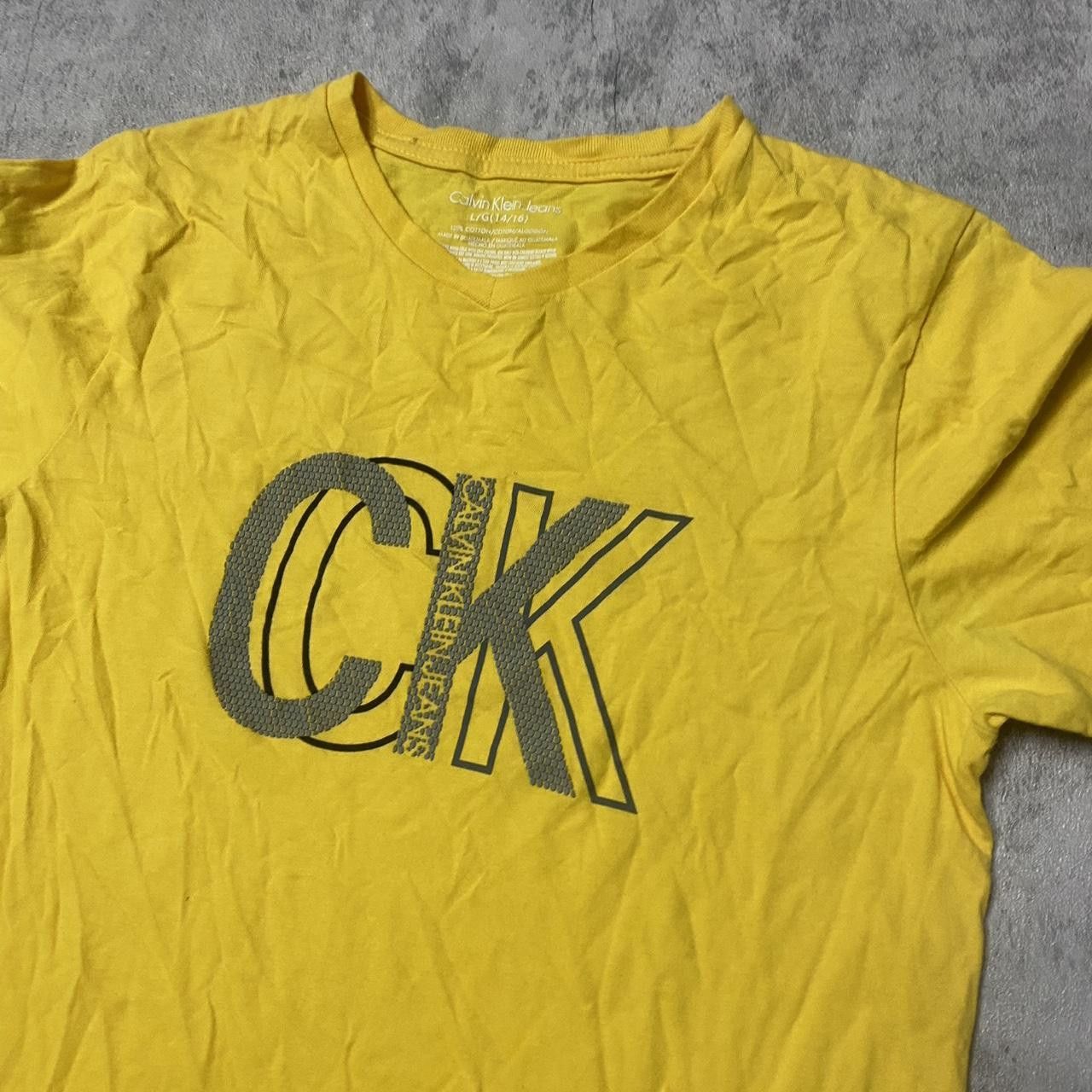 Calvin Klein Calvin Klein yellow T-shirt Size US L / EU 52-54 / 3 - 3 Thumbnail