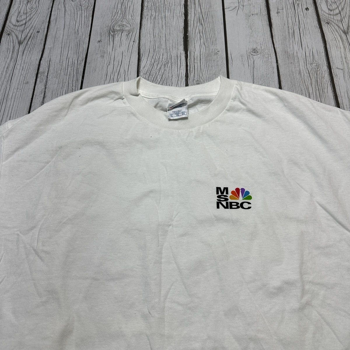 Alstyle × Vintage Vintage MSNBC tee Size US XL / EU 56 / 4 - 3 Thumbnail
